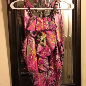 Kouture- Multi Print Top Size S